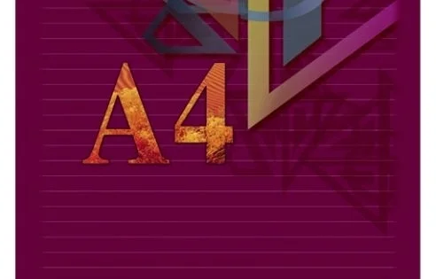 Blok A4, horní spirála, 70listů, linkovaný Přímo Od Výrobce