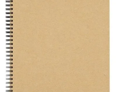Must-Have Blok kroužkový lamino Kraft nature A4, linkovaný, 60listů