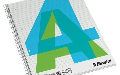 Koupit Online Blok se spirálou, A4, linkovaný, 70listů