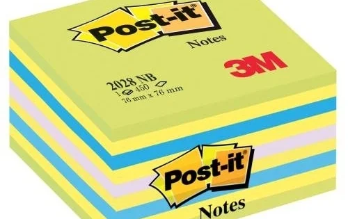 Expresní Doručení Bloček Post-it kostka 2028NB, 450lístků, zelená duha