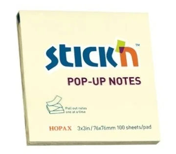 Bezpečná Platba Bloček Z Stick´n 76x76mm, žlutý