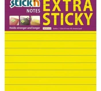 Nakupujte Hned Bloček samolepicí Stick´n 150x 101mm, neonový žlutý