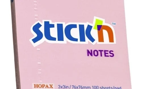 Výhodná Nabídka Bloček samolepicí Stick´n 76x76mm, růžový