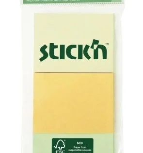 Omezená Nabídka Bloček samolepicí Stick´n FSC 38x51mm, pastel. barvy, 3ks