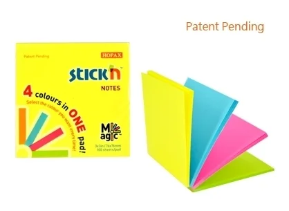 Horká Nabídka Bloček samolepicí Stick´n Magic, neonový