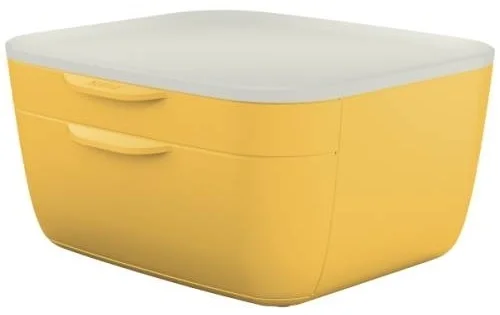 Box zásuvkový Leitz Cosy, žlutý Rychlé Dodání