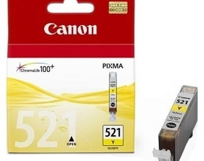 Cartridge Canon CLI-521, žlutá Nejlepší Volba