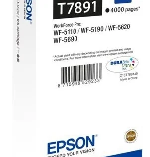 Cartridge Epson C13T789140 XXL pro WF 51xx/56xx, černá Omezená Nabídka