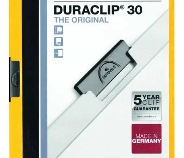 Finální Výprodej Desky DuraClip 30listů, žluté