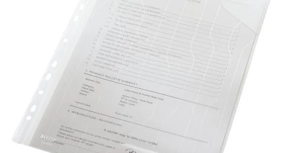 Odeslání Ihned Desky Leitz CombiFiles L A4, čiré (balení 5ks)