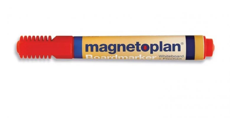 Popisovač Magnetoplan červená (4ks) Top Prodej