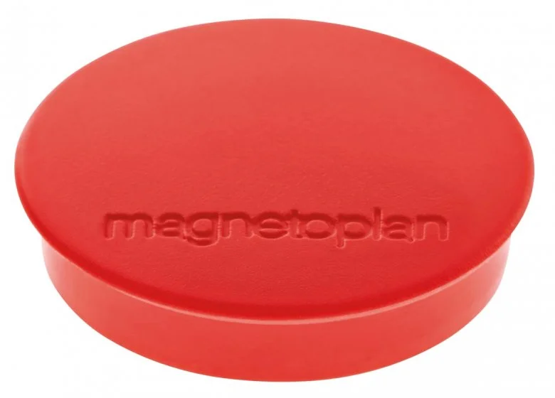 Akční Nabídka Magnety Magnetoplan Discofix standard 30 mm červená