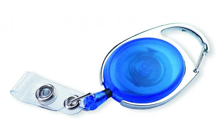 Zlevněný Naviják OVAL pro visačky modrý