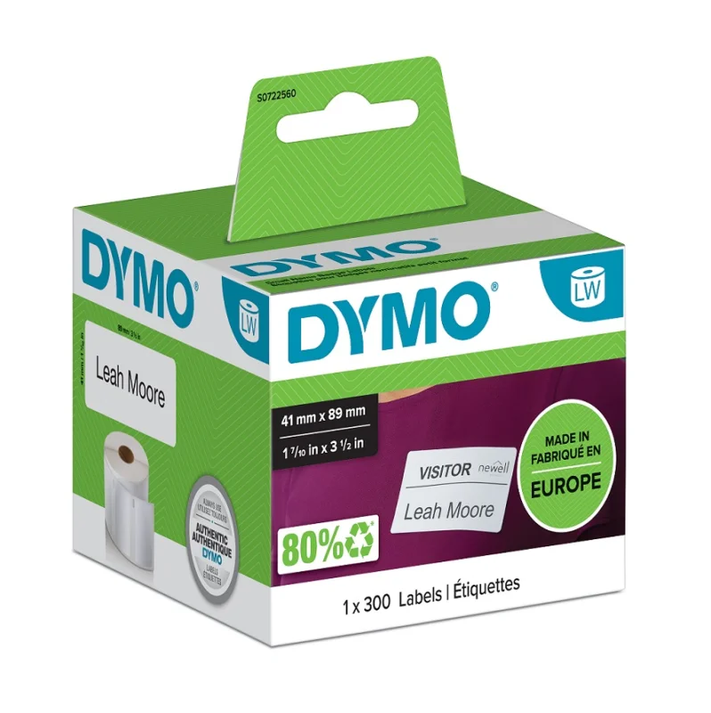 Zlevněný Dymo LabelWriter štítky 89 x 41mm, 300ks, S0722560
