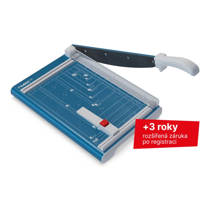 Akce Řezačka páková Dahle 533 A4, 340 mm, 15 listů