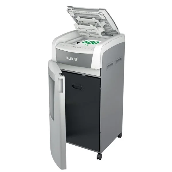 Automatická skartovačka Leitz IQ AutoFeed 600 - P5, řez na mikročástice 2 x 15 mm Oblíbený
