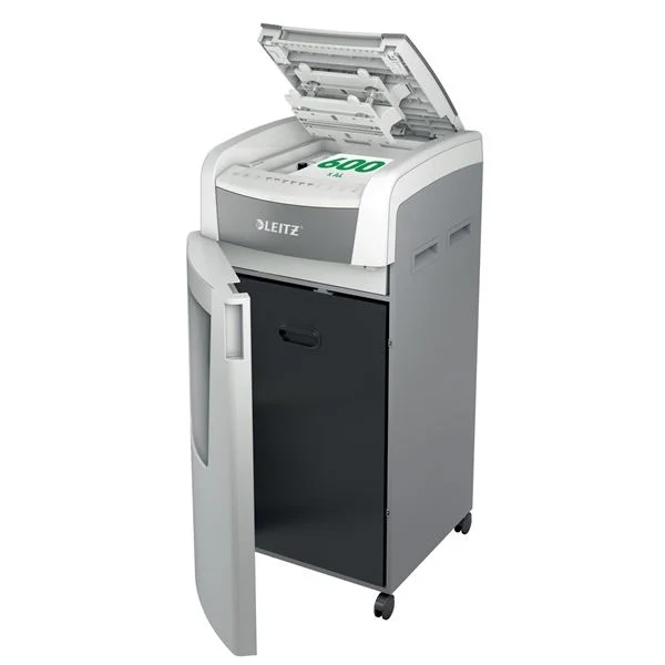 Must-Have Automatická skartovačka Leitz IQ AutoFeed 600 - P4, řez na částice 4 x 36 mm