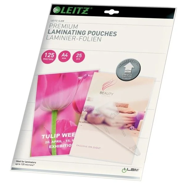 Laminovací fólie Leitz - A4, 2 x 125 mikronů, 25 ks Poslední Šance