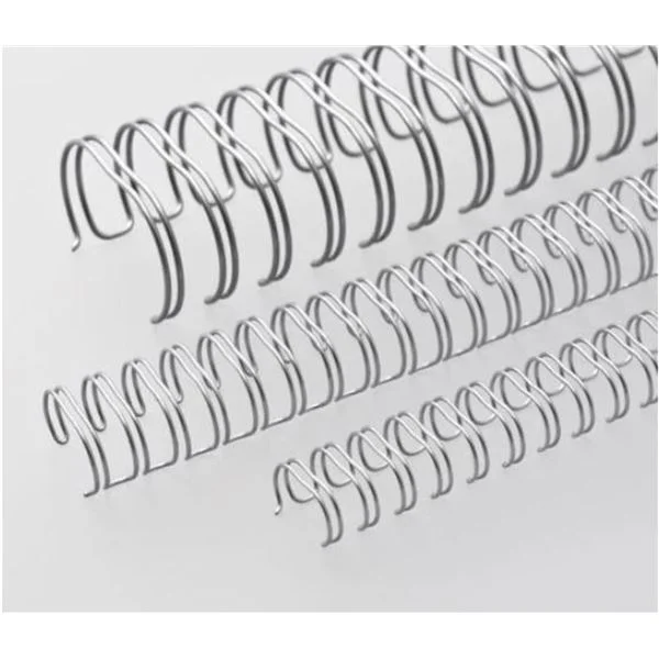 Finální Výprodej Kovový hřbet 4,8mm (3/16") stříbrná 100ks