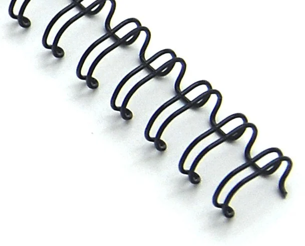 Ověřený CN kovový hřbet 12,7mm (1/2") černá 100ks