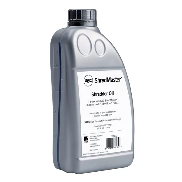 Poslední Šance Olej pro skartovačky Rexel 7500S/7550X - 1 l