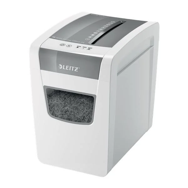 Koupit Online Skartovačka Leitz IQ Home Office Slim - P4, řez na částice 4 x 28 mm