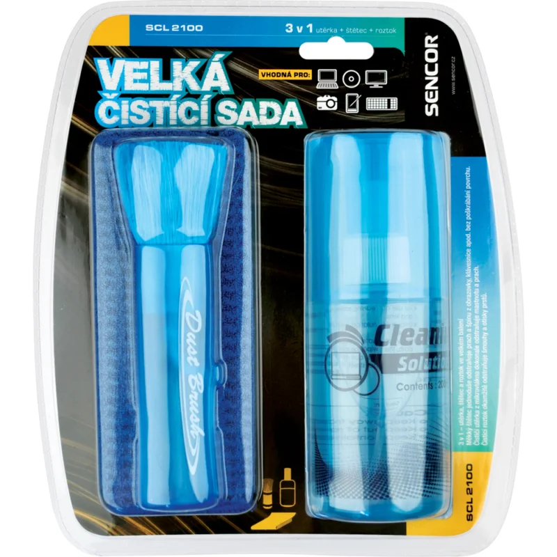 Ověřený Čistící sada 3v1 Sencor SCL 2100