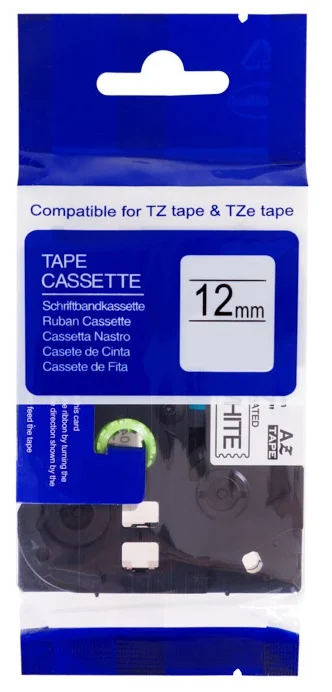 Bezpečná Platba Kompatibilní páska s Brother TZe-231 12mm x 8m, černá na bílé