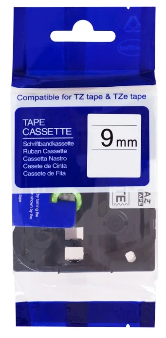 Kompatibilní páska s Brother TZe-221 9mm x 8m, černá na bílé Víkendová Akce
