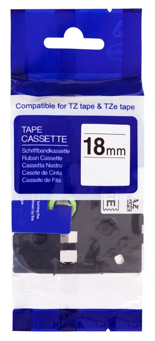 Kompatibilní páska s Brother TZe-141 18mm x 8m, černá na průhledné Poslední Šance