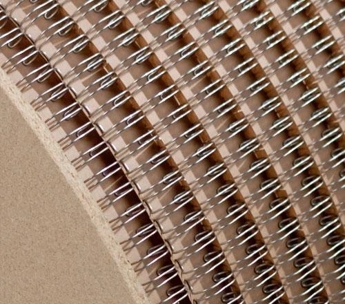 Sleva Drátěná vazba prům. 14,3 mm 9/16" počet závěsů 21.000 barva - stříbrná dělení 3:1