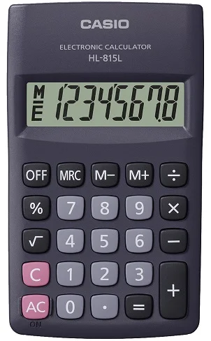 Nejlepší Cena Kalkulačka Casio HL 815L BK