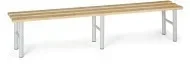 Dokud Zásoby Vydrží Šatní lavice 200 cm, šedá