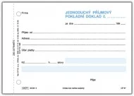Jednoduchý příjmový pokladní doklad 67 Odeslání Ihned