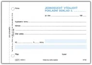 Horká Nabídka Jednoduchý výdajový pokladní doklad 36