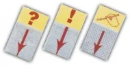 Index Post-it potištěný, 50 záložek zde podepsat Bezpečná Platba