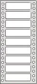 Tabelační etikety jednořadé VB 90x23 mm - 12000 etiket Finální Výprodej