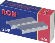 Cenově Výhodný Spony do sešívačky RON, 24/6 1000 ks