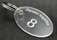 Ihned K Objednání Klíčenka ovál plexi