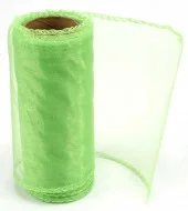 Organza 12 cm - zelená 031 Novinka