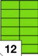 Dokud Zásoby Vydrží Etikety 105 x 48 zelené