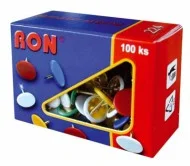 Nejprodávanější Připínáčky RON barevné 224, 100 ks
