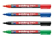 Dokud Zásoby Vydrží Značkovač Edding 361-stíratelný zelená