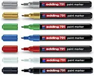 Sleva Lakový popisovač Edding 791 bílá