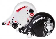 Nízká Cena Korekční strojek Kores Scooter černá/bílá