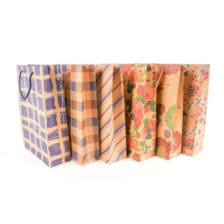 Akční Nabídka Tašky papírové Craft Ornament - velká / 240 x 80 x 330 mm