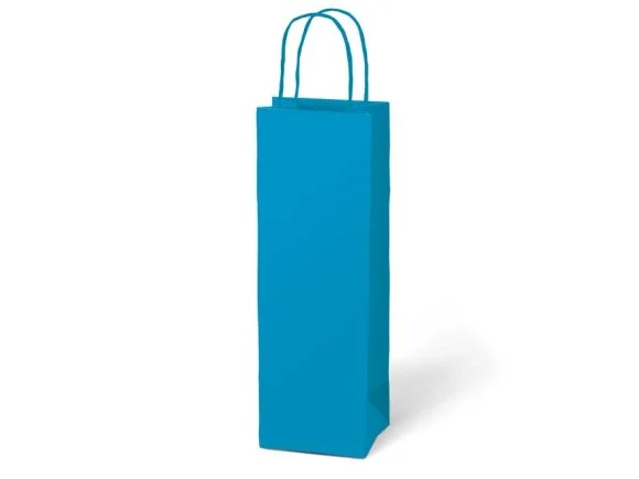 Nakupujte Hned taška dárková T12 kraft 120x360x90 modrá 5251230