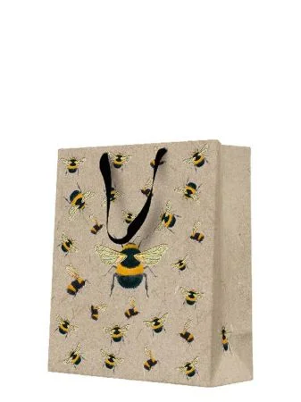 Papírová taška PAW střední Dancing Bees ,balení 5 ks Novinka