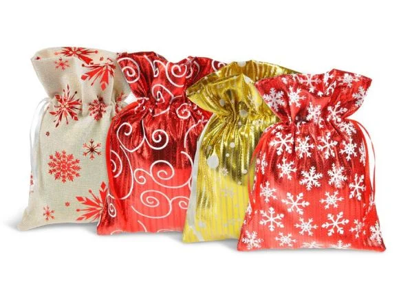 Nejlepší Cena sáček textil vánoční 18x23cm mix 5800724