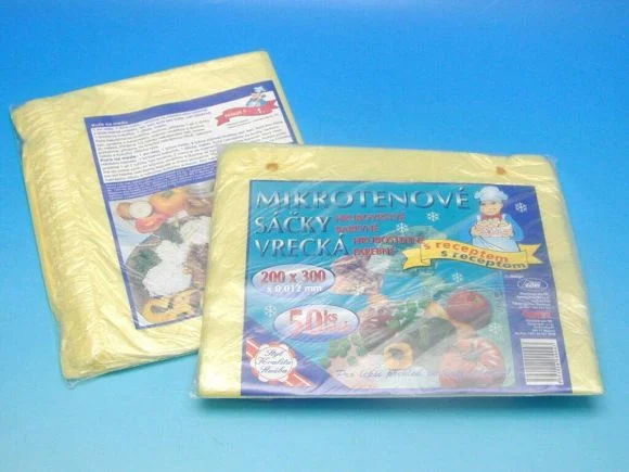 Sáček mikroten 20x30cm zamražovací žlutý 50 ks Cenově Výhodný
